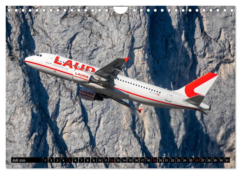 Weitere Ansicht: Flugzeugkalender (Wandkalender 2026 DIN A4 quer), CALVENDO Monatskalender | Calvendo, Danijel Jovanovic
