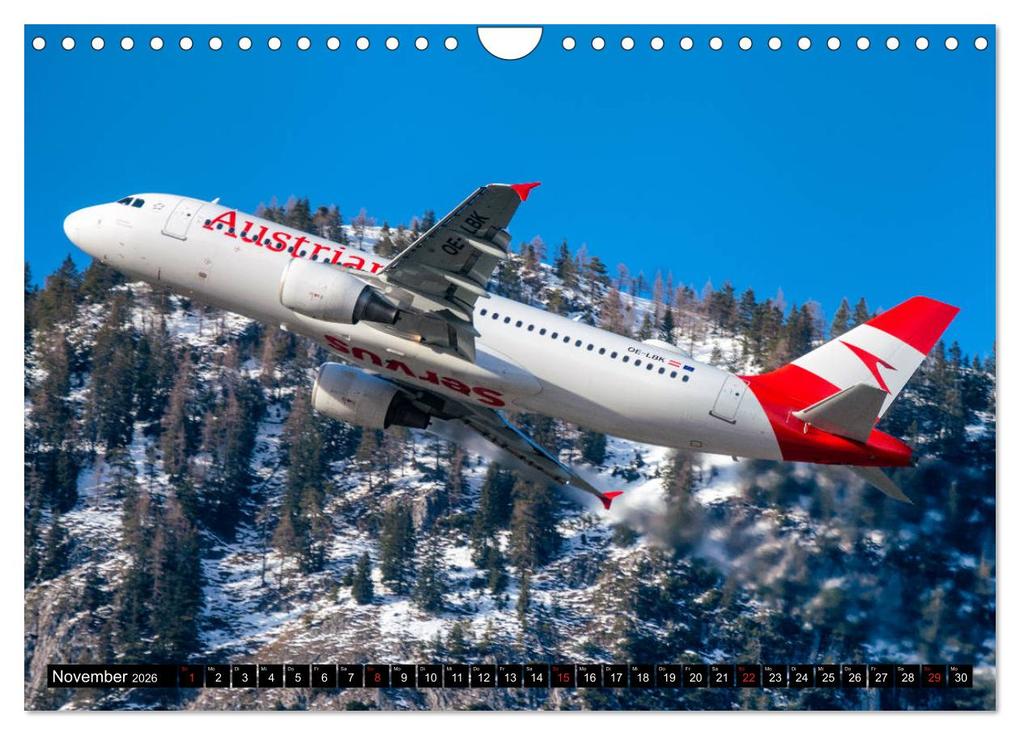 Weitere Ansicht: Flugzeugkalender (Wandkalender 2026 DIN A4 quer), CALVENDO Monatskalender | Calvendo, Danijel Jovanovic