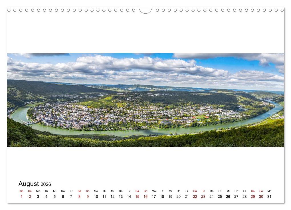 Weitere Ansicht: Mosel im Panorama (Wandkalender 2026 DIN A3 quer), CALVENDO Monatskalender | Calvendo, Jürgen Feuerer
