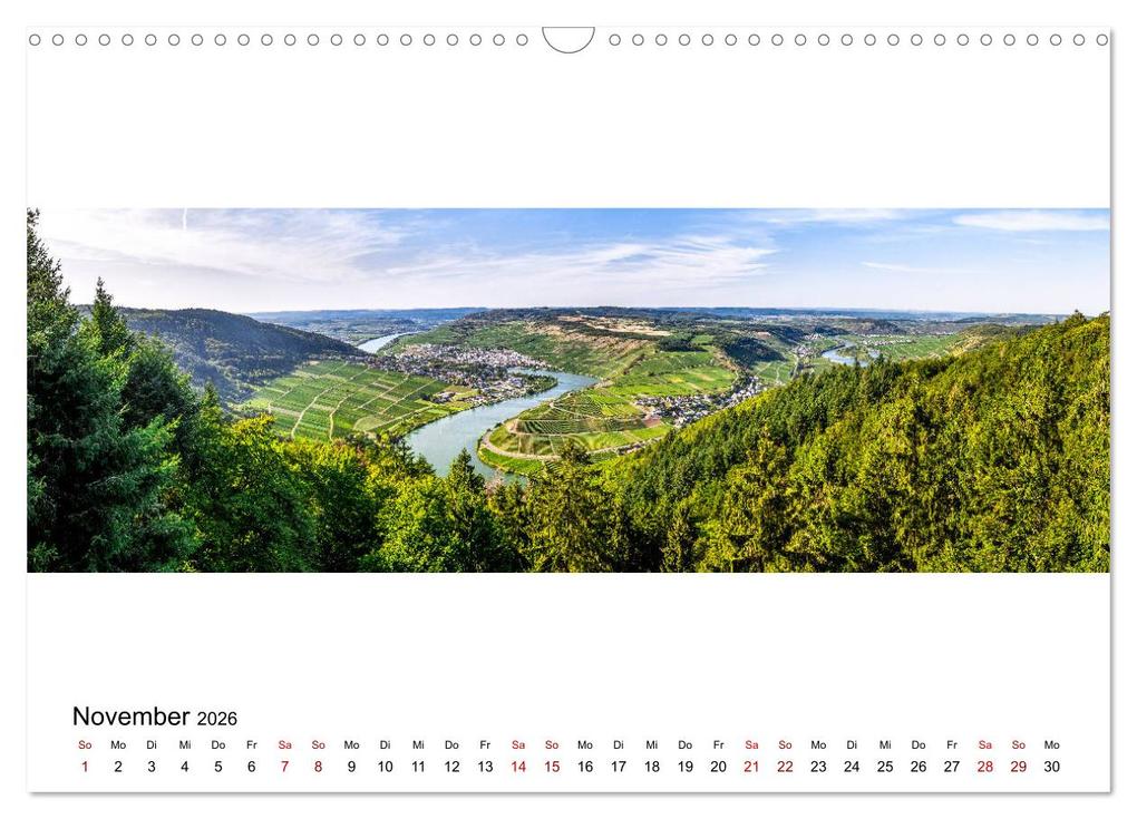 Weitere Ansicht: Mosel im Panorama (Wandkalender 2026 DIN A3 quer), CALVENDO Monatskalender | Calvendo, Jürgen Feuerer