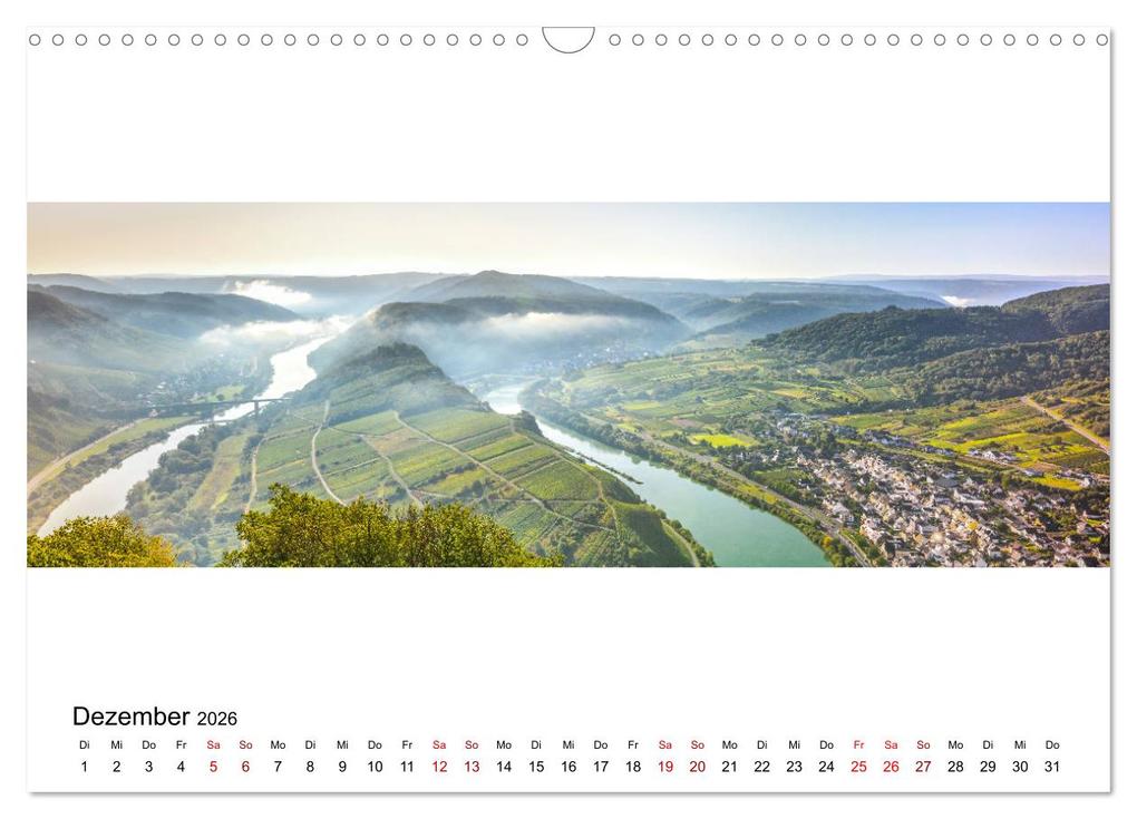 Weitere Ansicht: Mosel im Panorama (Wandkalender 2026 DIN A3 quer), CALVENDO Monatskalender | Calvendo, Jürgen Feuerer
