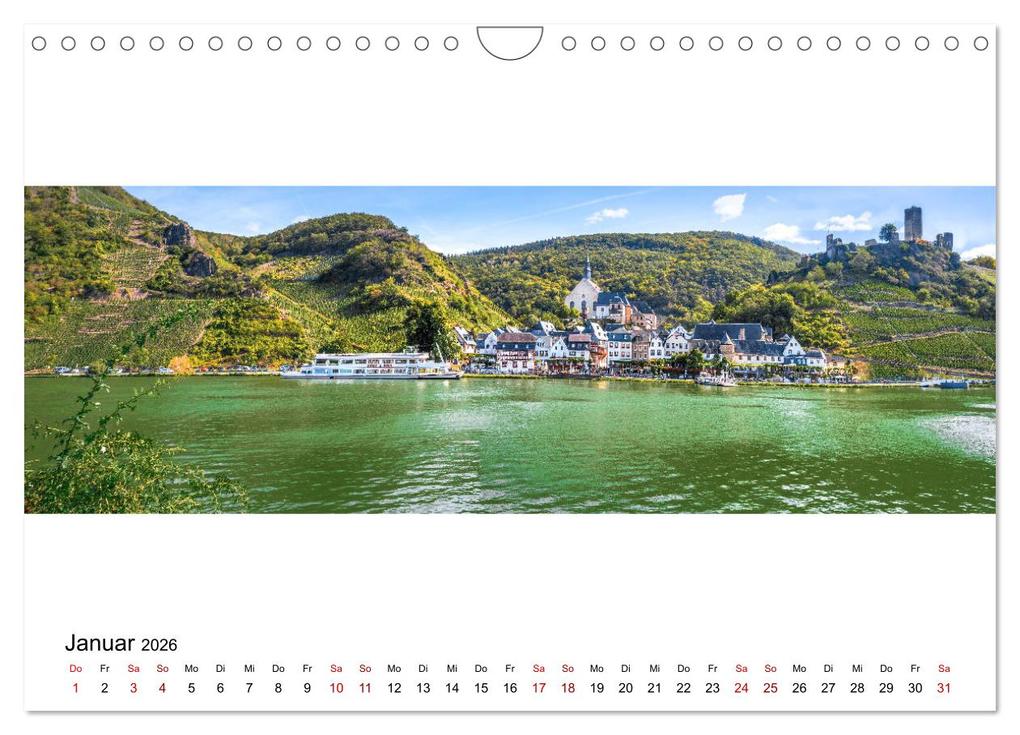 Weitere Ansicht: Mosel im Panorama (Wandkalender 2026 DIN A4 quer), CALVENDO Monatskalender | Calvendo, Jürgen Feuerer