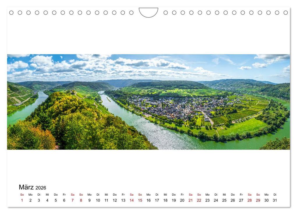 Weitere Ansicht: Mosel im Panorama (Wandkalender 2026 DIN A4 quer), CALVENDO Monatskalender | Calvendo, Jürgen Feuerer