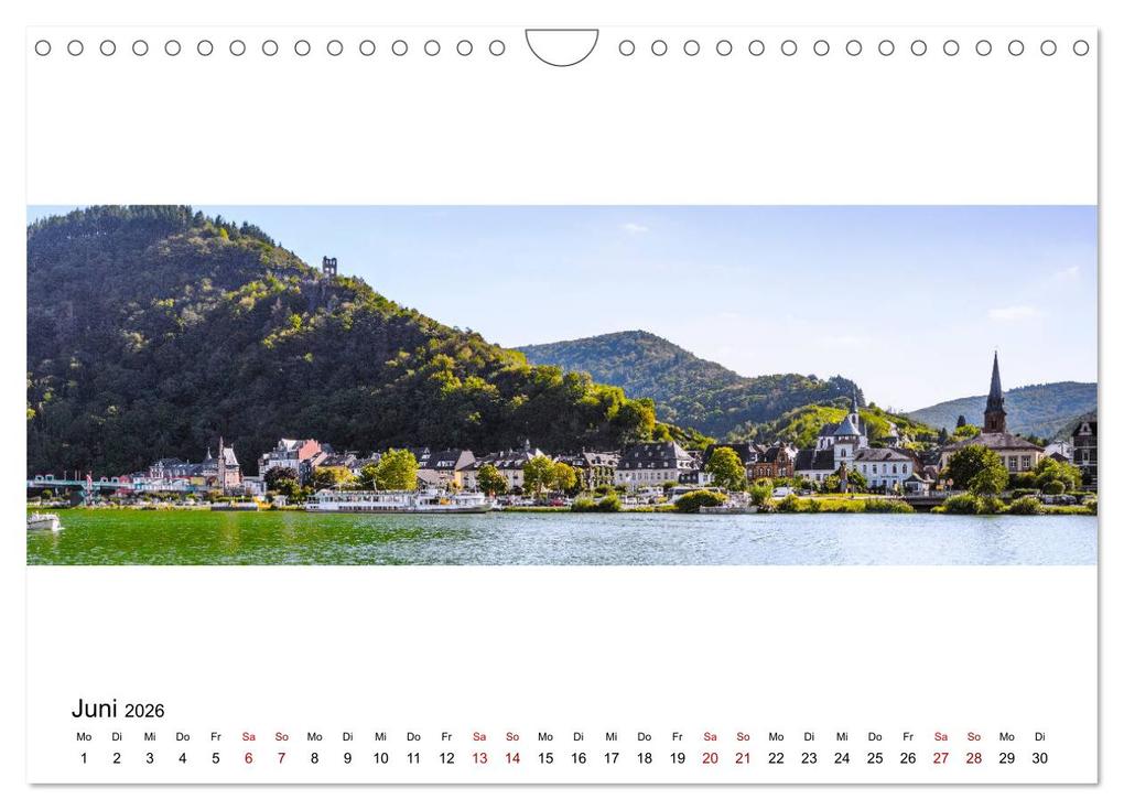 Weitere Ansicht: Mosel im Panorama (Wandkalender 2026 DIN A4 quer), CALVENDO Monatskalender | Calvendo, Jürgen Feuerer