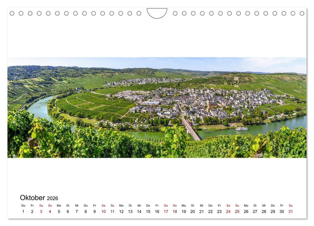Weitere Ansicht: Mosel im Panorama (Wandkalender 2026 DIN A4 quer), CALVENDO Monatskalender | Calvendo, Jürgen Feuerer