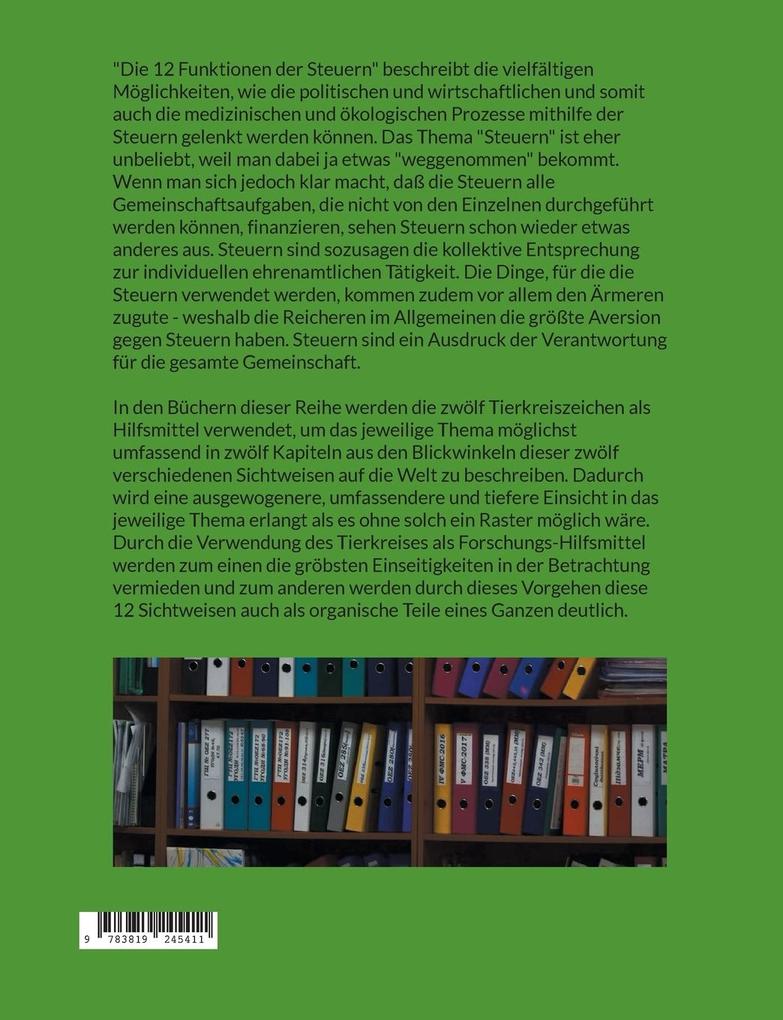 Weitere Ansicht: Die 12 Funktionen der Steuern | Harry Eilenstein
