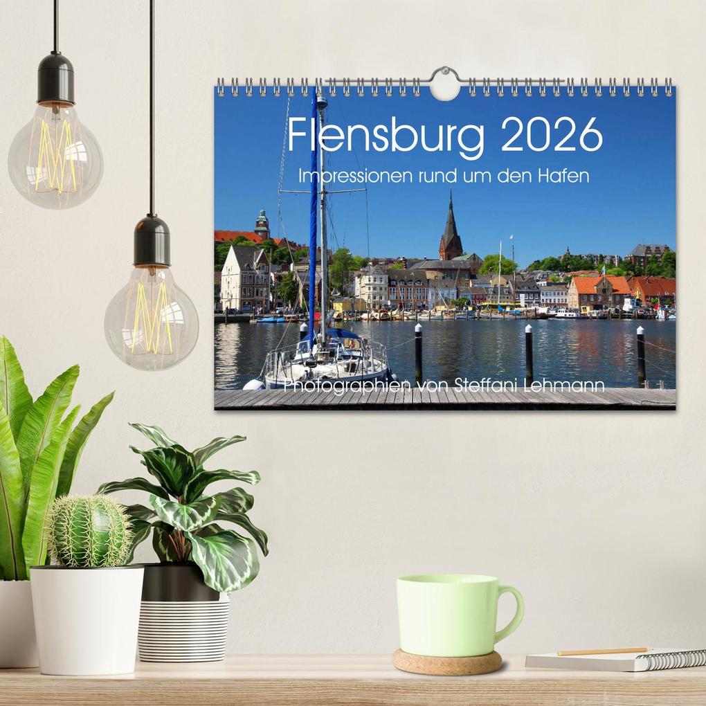 Weitere Ansicht: Flensburg 2026. Impressionen rund um den Hafen (Wandkalender 2026 DIN A4 quer), CALVENDO Monatskalender | Steffani Lehmann, Calvendo