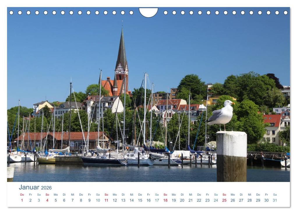 Weitere Ansicht: Flensburg 2026. Impressionen rund um den Hafen (Wandkalender 2026 DIN A4 quer), CALVENDO Monatskalender | Steffani Lehmann, Calvendo