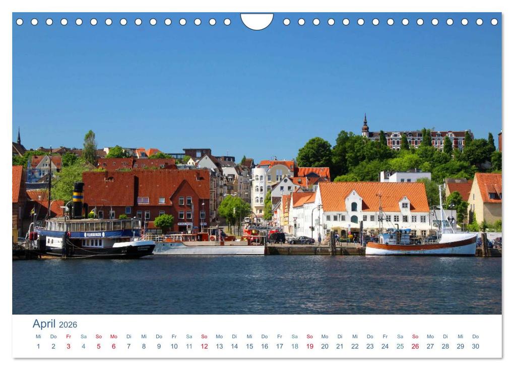 Weitere Ansicht: Flensburg 2026. Impressionen rund um den Hafen (Wandkalender 2026 DIN A4 quer), CALVENDO Monatskalender | Steffani Lehmann, Calvendo
