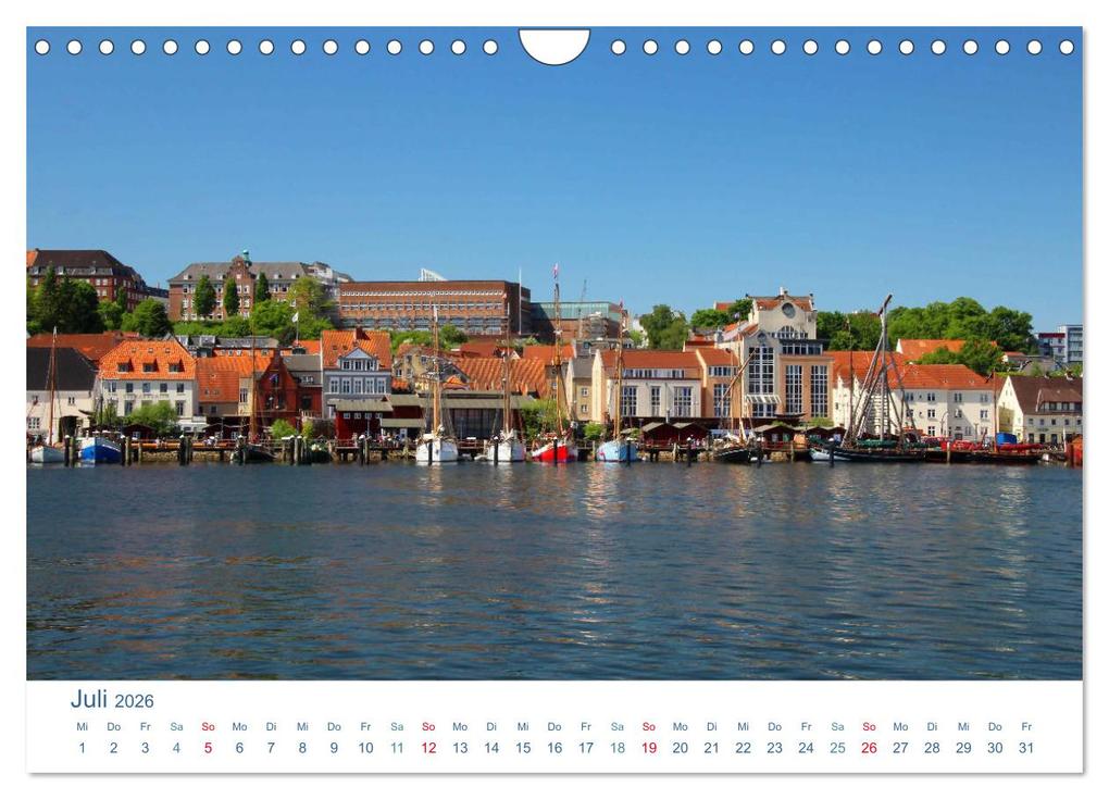 Weitere Ansicht: Flensburg 2026. Impressionen rund um den Hafen (Wandkalender 2026 DIN A4 quer), CALVENDO Monatskalender | Steffani Lehmann, Calvendo
