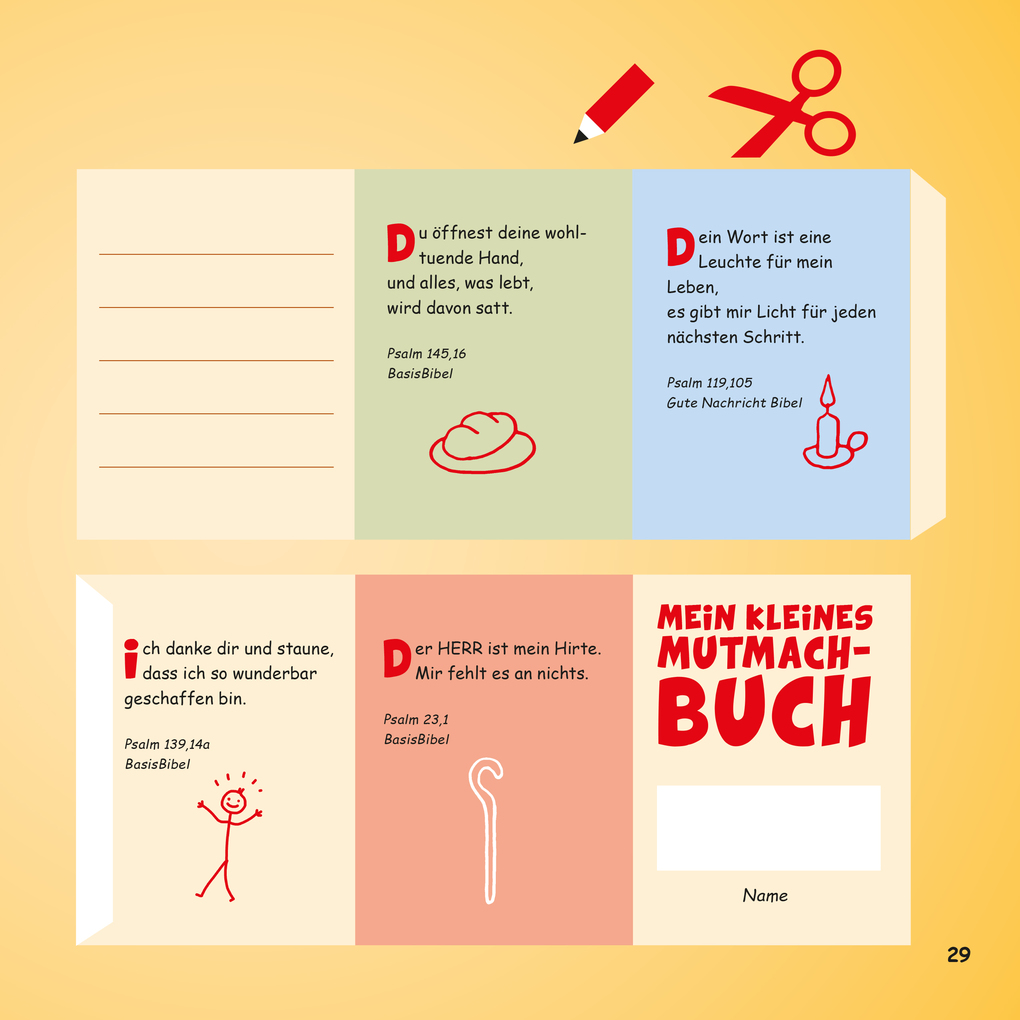 Weitere Ansicht: Unsere Familien-Mitmach-Bibel