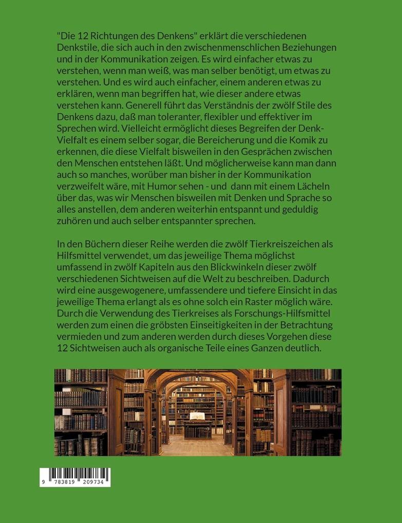 Weitere Ansicht: Die 12 Richtungen des Denkens | Harry Eilenstein
