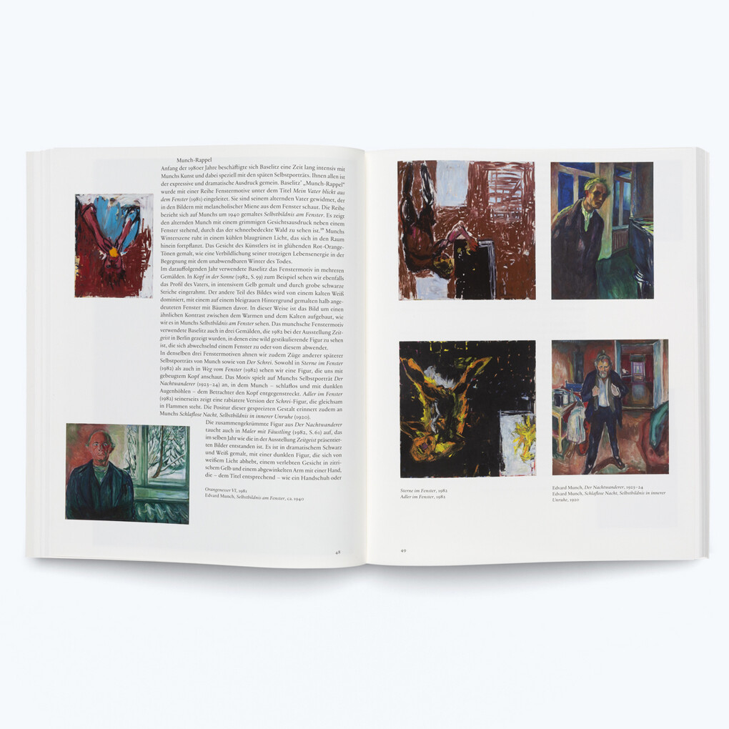 Weitere Ansicht: Georg Baselitz. Füße zuerst