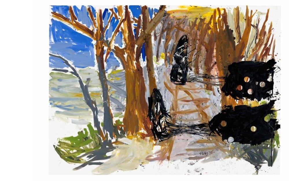 Weitere Ansicht: Georg Baselitz. Füße zuerst