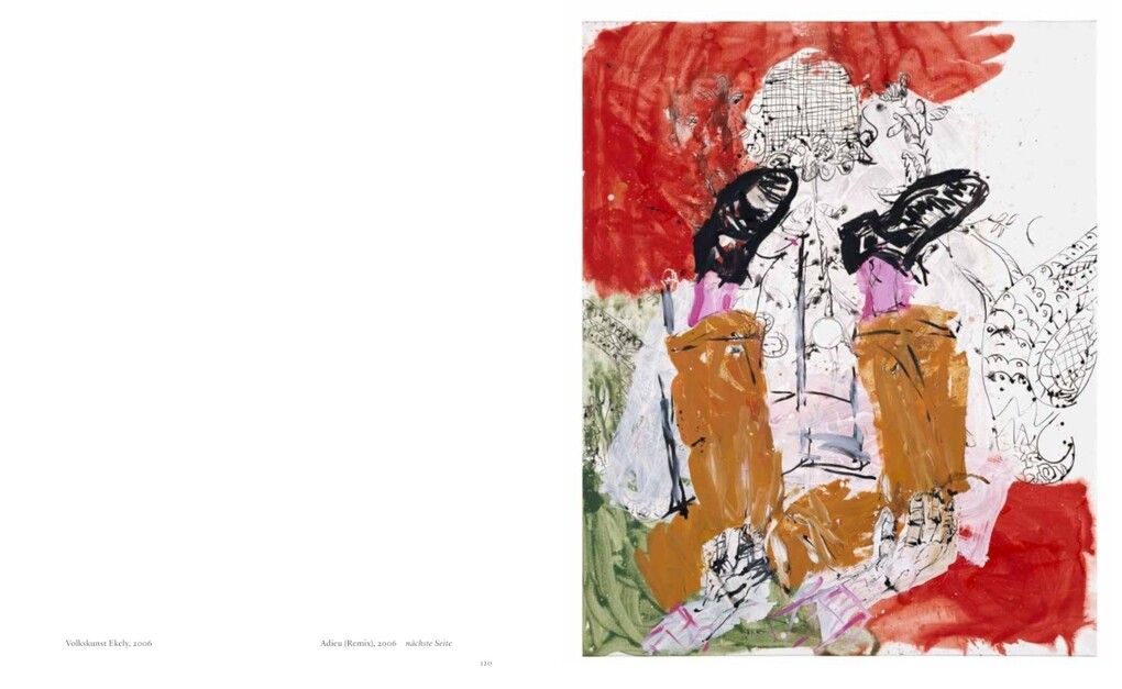 Weitere Ansicht: Georg Baselitz. Füße zuerst