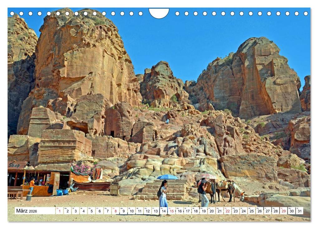 Weitere Ansicht: JORDANIEN, Faszination Nahost (Wandkalender 2026 DIN A4 quer), CALVENDO Monatskalender | Calvendo, Ulrich Senff