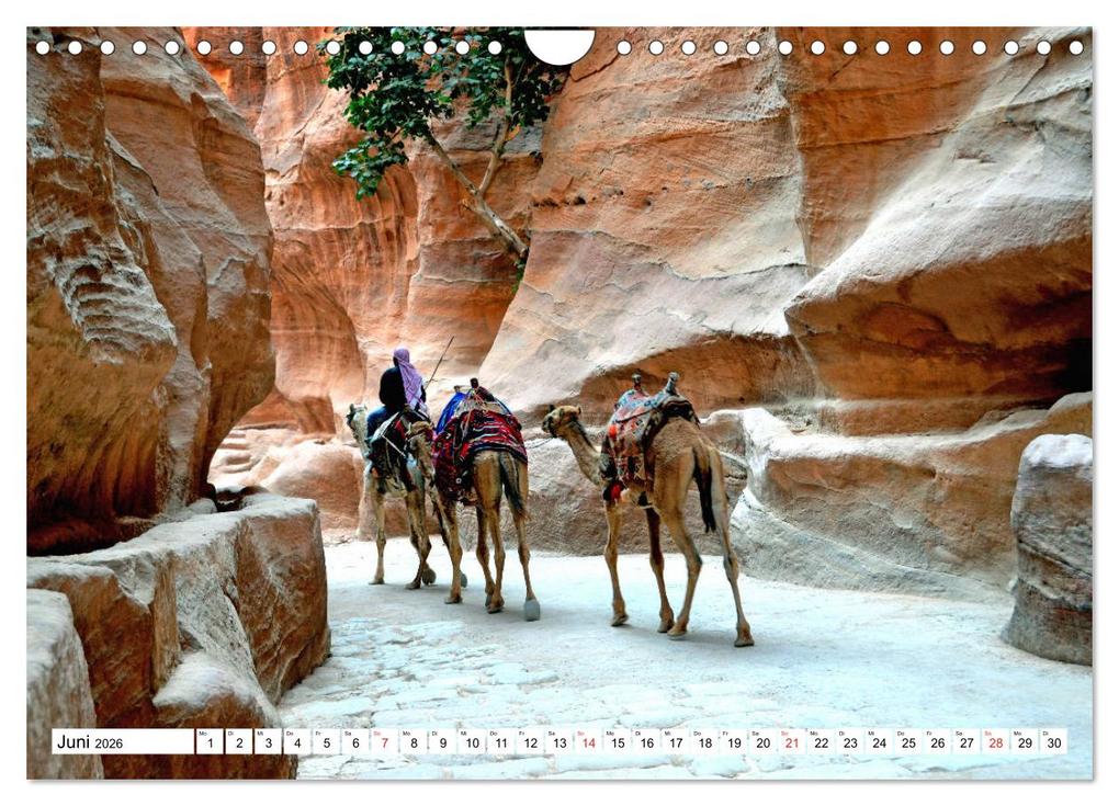 Weitere Ansicht: JORDANIEN, Faszination Nahost (Wandkalender 2026 DIN A4 quer), CALVENDO Monatskalender | Calvendo, Ulrich Senff
