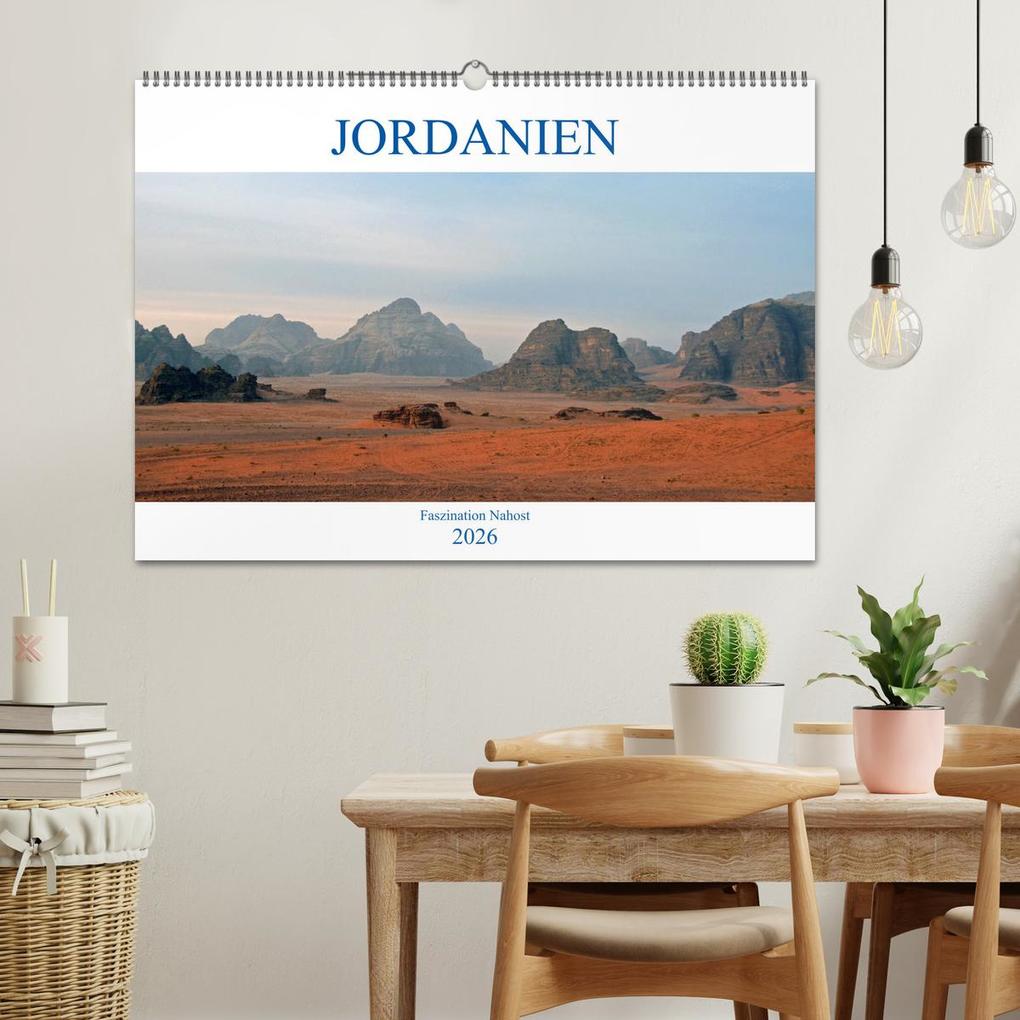 Weitere Ansicht: JORDANIEN, Faszination Nahost (Wandkalender 2026 DIN A2 quer), CALVENDO Monatskalender | Calvendo, Ulrich Senff