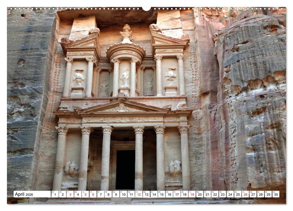 Weitere Ansicht: JORDANIEN, Faszination Nahost (Wandkalender 2026 DIN A2 quer), CALVENDO Monatskalender | Calvendo, Ulrich Senff