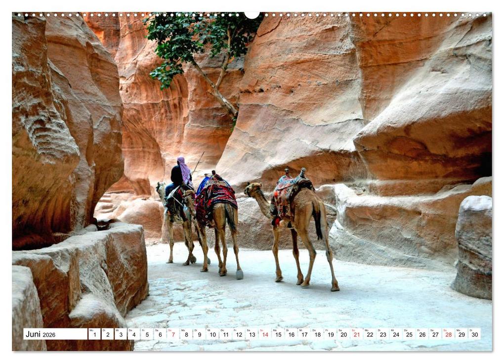 Weitere Ansicht: JORDANIEN, Faszination Nahost (Wandkalender 2026 DIN A2 quer), CALVENDO Monatskalender | Calvendo, Ulrich Senff