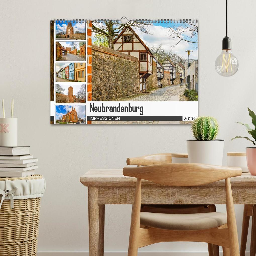 Weitere Ansicht: Neubrandenburg Impressionen (Wandkalender 2026 DIN A3 quer), CALVENDO Monatskalender | Calvendo, Dirk Meutzner
