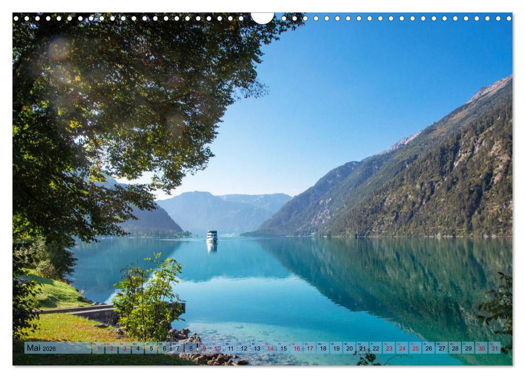 Weitere Ansicht: Achensee - im Herzen der Tiroler Alpen (Wandkalender 2026 DIN A3 quer), CALVENDO Monatskalender | Calvendo, Stefanie und Philipp Kellmann