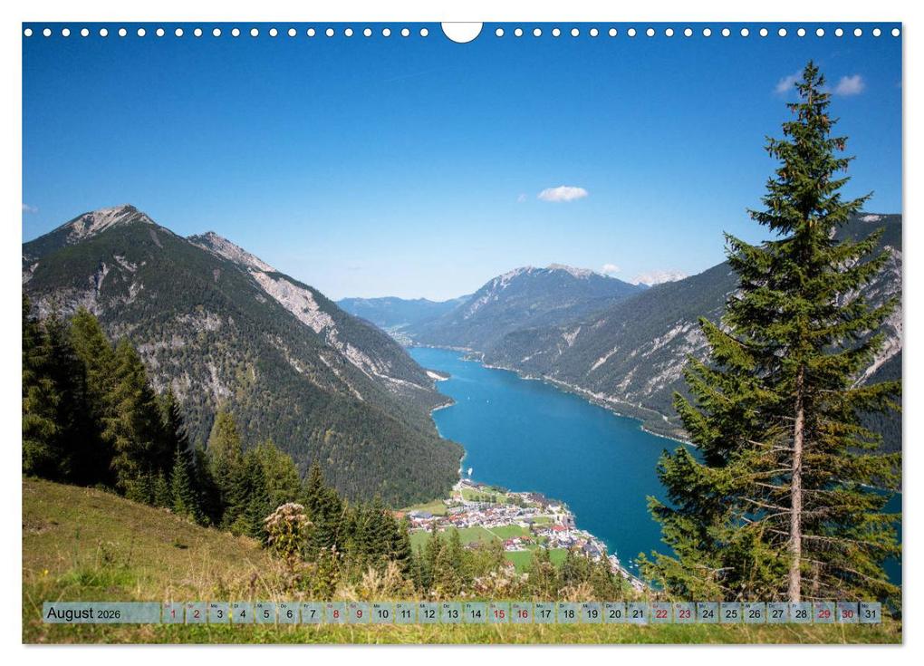 Weitere Ansicht: Achensee - im Herzen der Tiroler Alpen (Wandkalender 2026 DIN A3 quer), CALVENDO Monatskalender | Calvendo, Stefanie und Philipp Kellmann