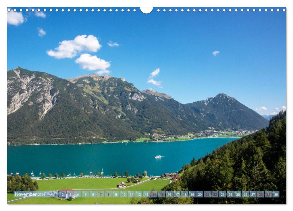 Weitere Ansicht: Achensee - im Herzen der Tiroler Alpen (Wandkalender 2026 DIN A3 quer), CALVENDO Monatskalender | Calvendo, Stefanie und Philipp Kellmann