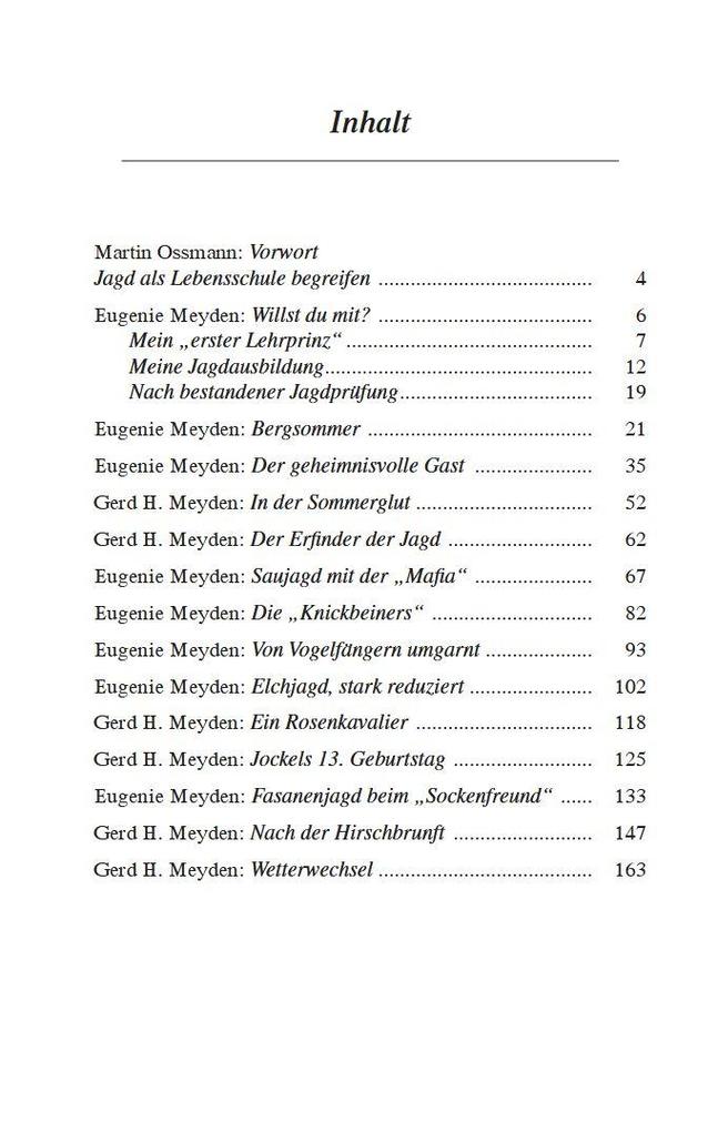 Weitere Ansicht: Gemeinsam auf der Pirsch | Eugenie Meyden, Gerd H. Meyden
