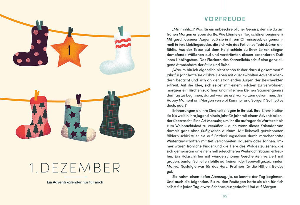 Weitere Ansicht: Dein Advent - 24 Glücksmomente nur für dich | Tanja Köhler