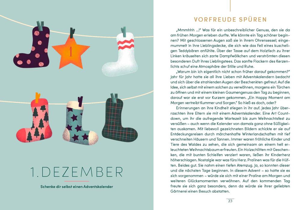 Weitere Ansicht: Dein Advent - 24 Glücksmomente nur für dich | Tanja Köhler