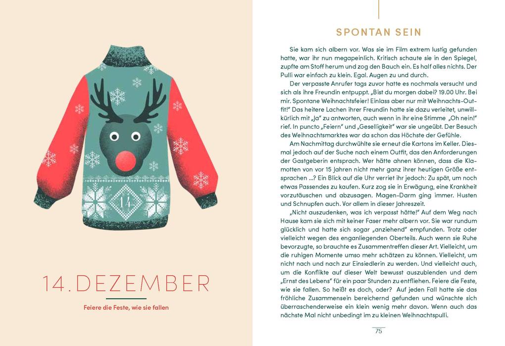 Weitere Ansicht: Dein Advent - 24 Glücksmomente nur für dich | Tanja Köhler