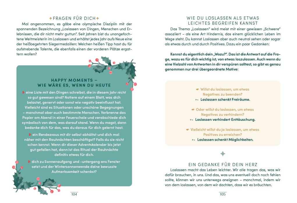 Weitere Ansicht: Dein Advent - 24 Glücksmomente nur für dich | Tanja Köhler