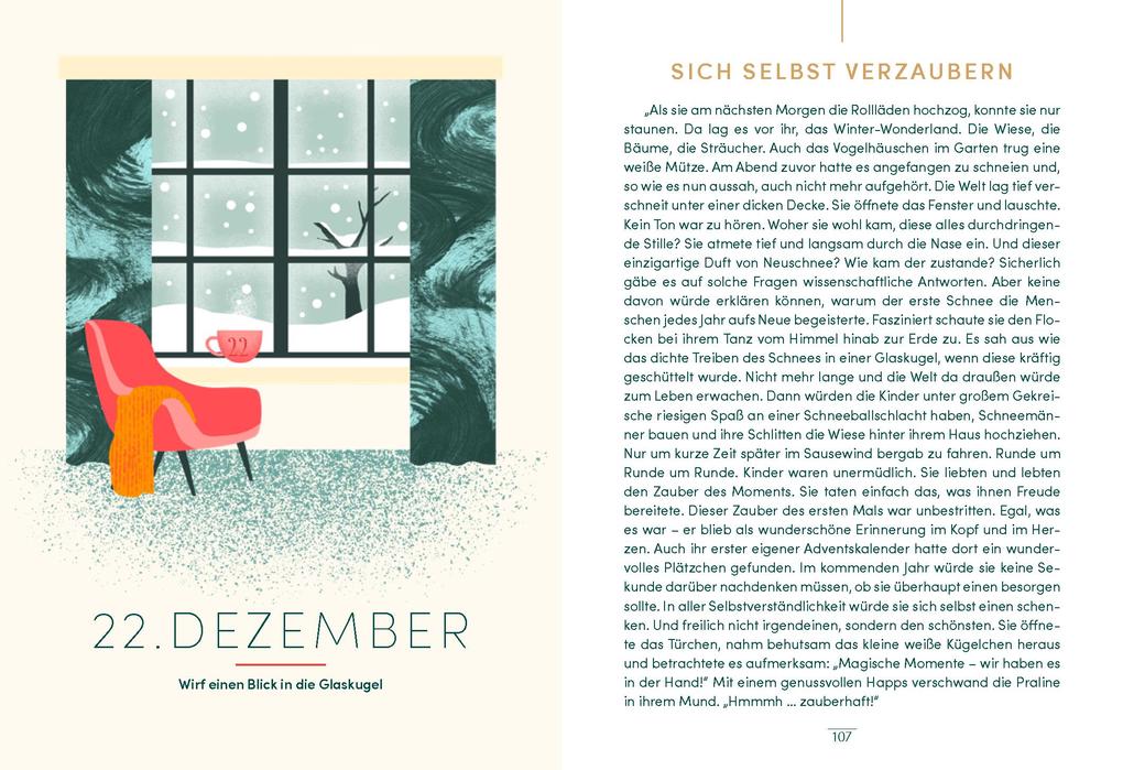 Weitere Ansicht: Dein Advent - 24 Glücksmomente nur für dich | Tanja Köhler