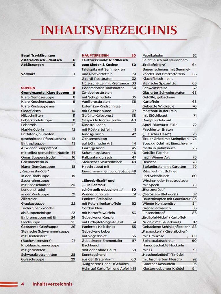Weitere Ansicht: Die echte österreichische Küche