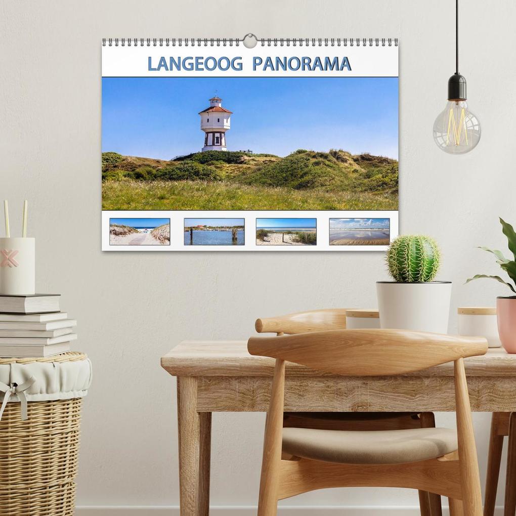 Weitere Ansicht: LANGEOOG PANORAMA (Wandkalender 2026 DIN A3 quer), CALVENDO Monatskalender | Andrea Dreegmeyer, Calvendo