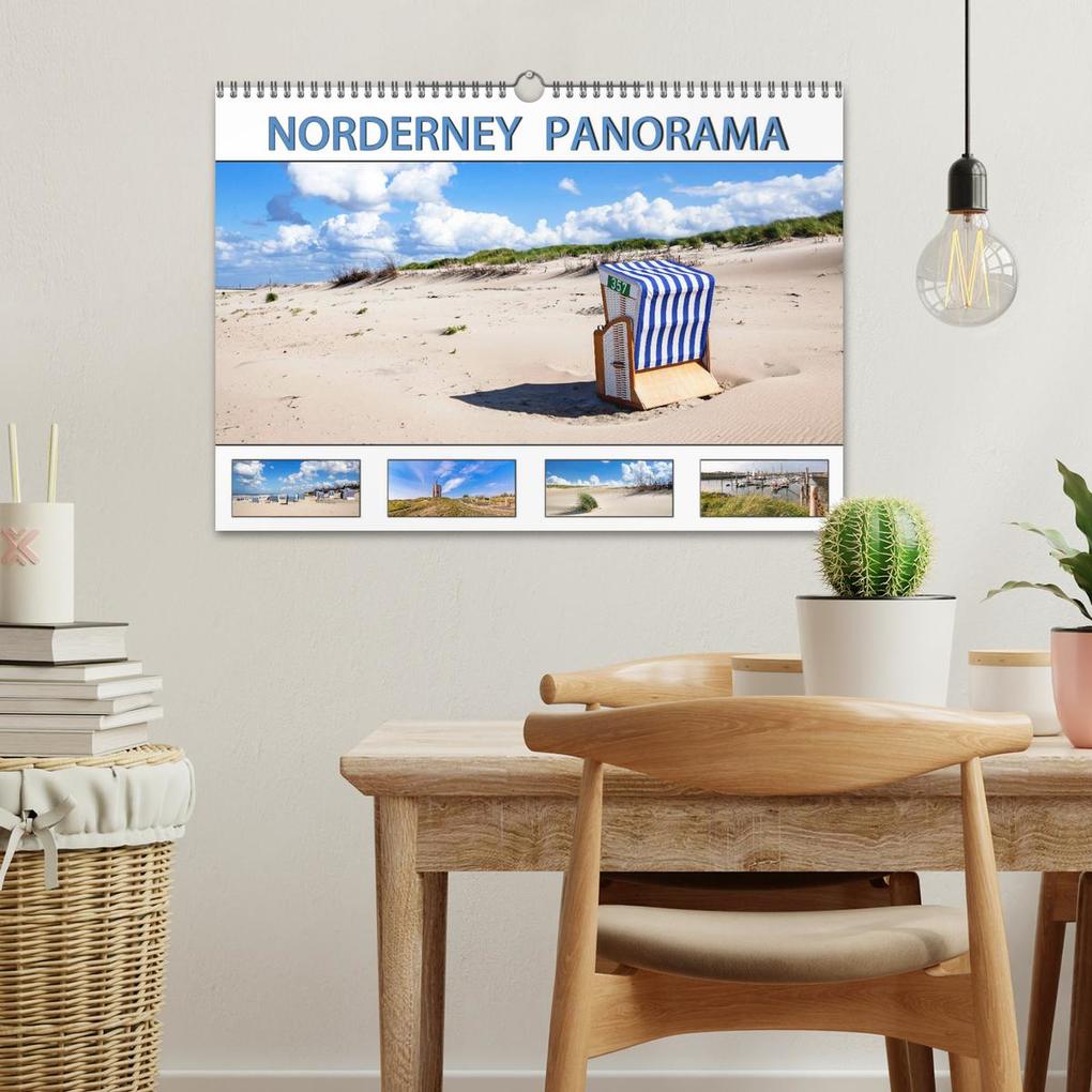 Weitere Ansicht: NORDERNEY PANORAMA (Wandkalender 2026 DIN A3 quer), CALVENDO Monatskalender | Andrea Dreegmeyer, Calvendo