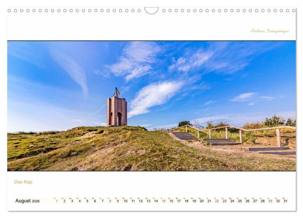 Weitere Ansicht: NORDERNEY PANORAMA (Wandkalender 2026 DIN A3 quer), CALVENDO Monatskalender | Andrea Dreegmeyer, Calvendo