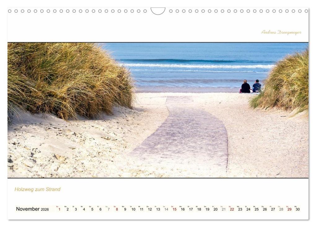 Weitere Ansicht: NORDERNEY PANORAMA (Wandkalender 2026 DIN A3 quer), CALVENDO Monatskalender | Andrea Dreegmeyer, Calvendo