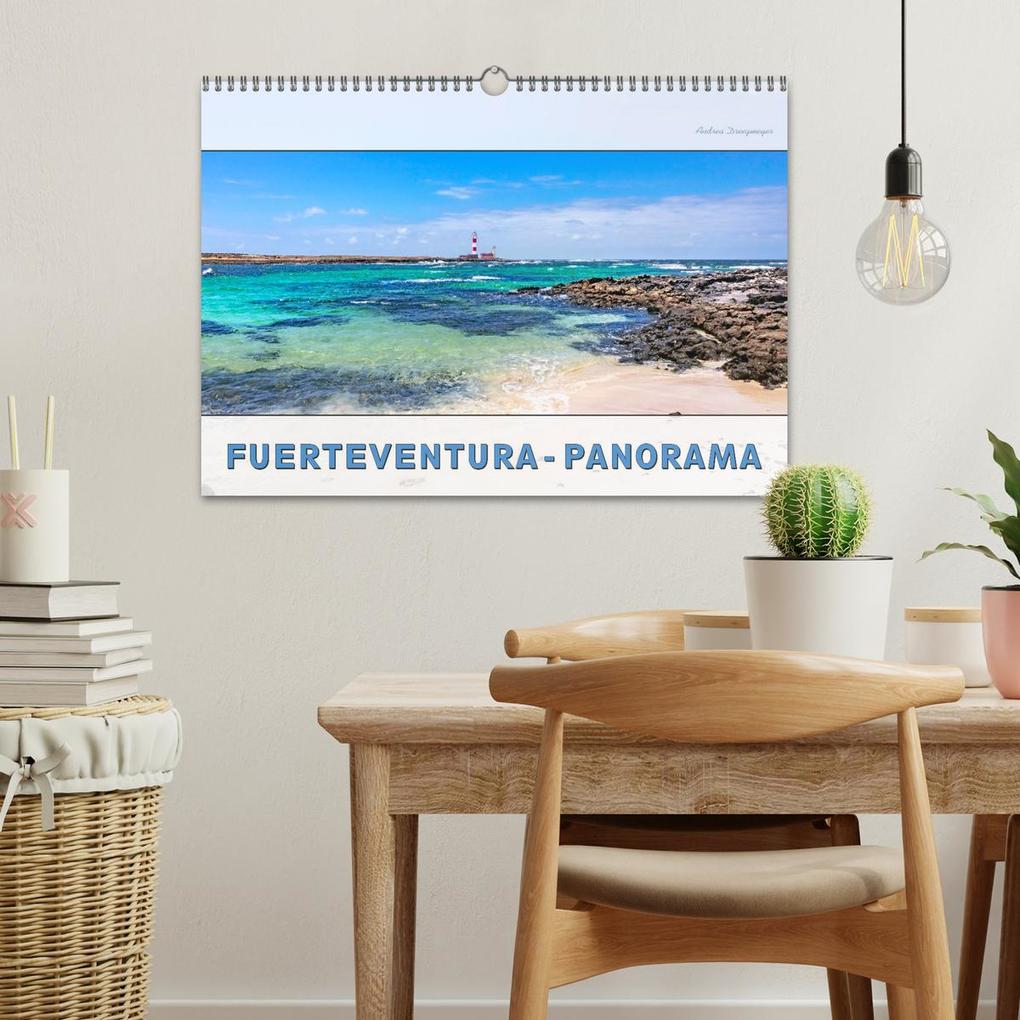 Weitere Ansicht: FUERTEVENTURA-PANORAMA (Wandkalender 2026 DIN A3 quer), CALVENDO Monatskalender | Andrea Dreegmeyer, Calvendo