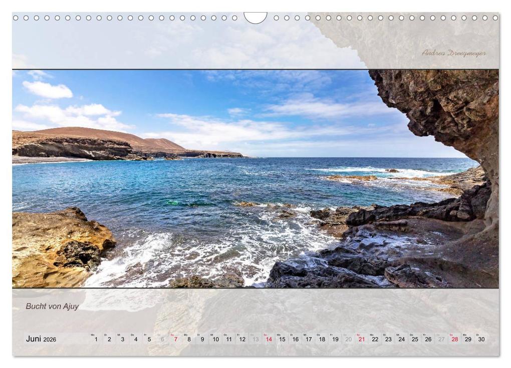 Weitere Ansicht: FUERTEVENTURA-PANORAMA (Wandkalender 2026 DIN A3 quer), CALVENDO Monatskalender | Andrea Dreegmeyer, Calvendo