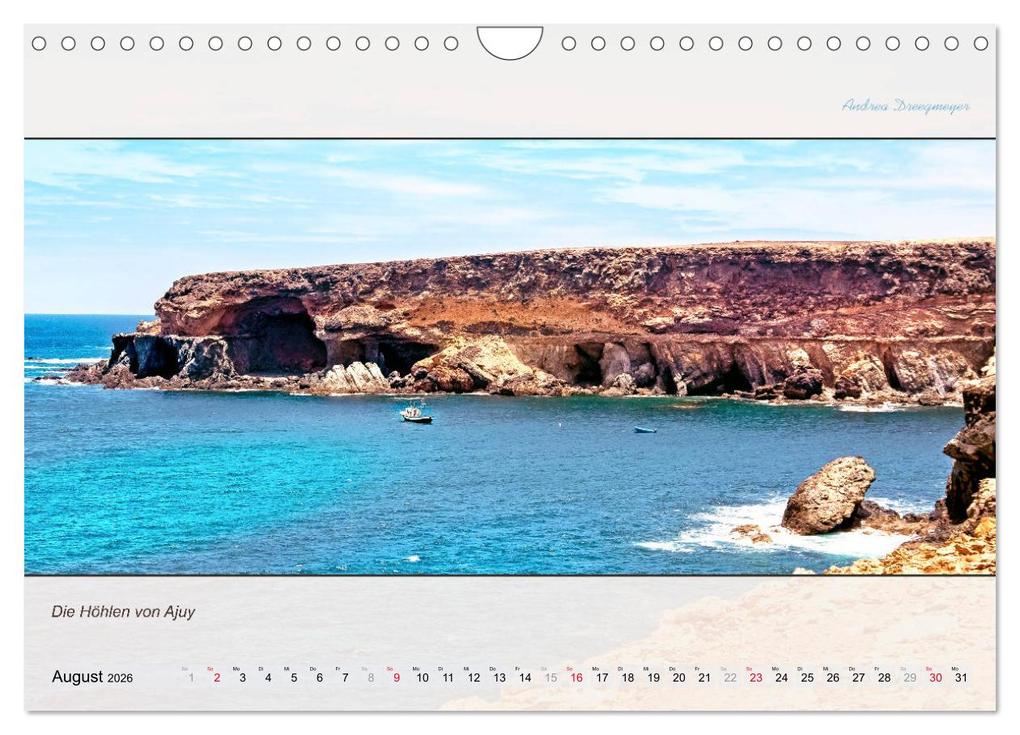 Weitere Ansicht: FUERTEVENTURA-PANORAMA (Wandkalender 2026 DIN A4 quer), CALVENDO Monatskalender | Andrea Dreegmeyer, Calvendo