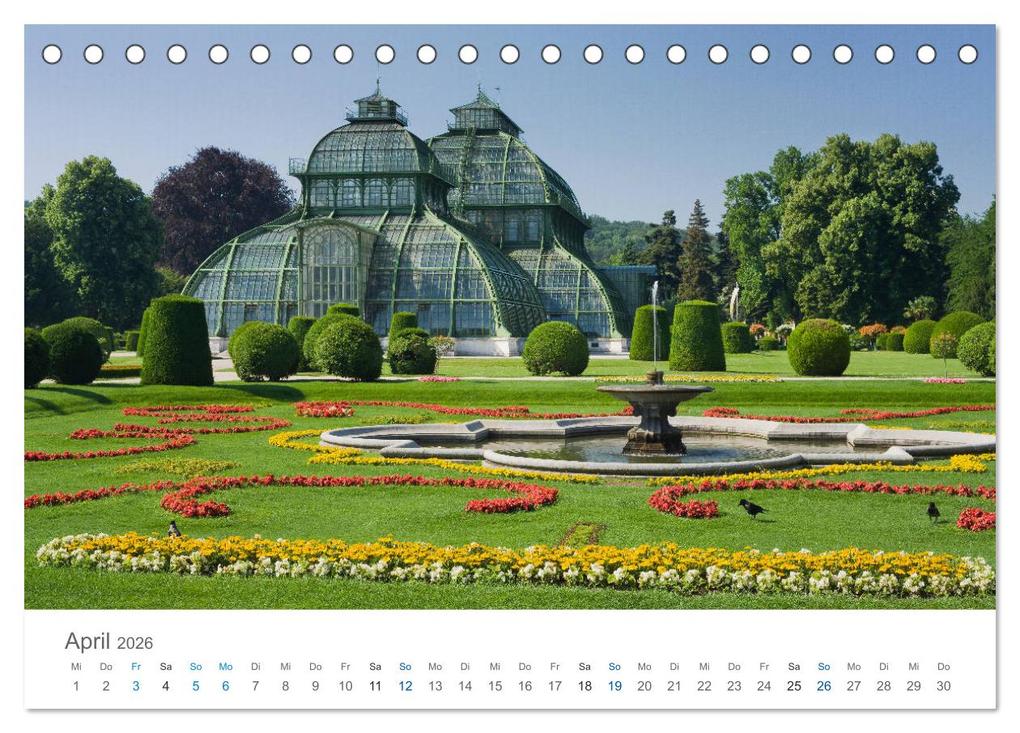 Weitere Ansicht: Traumhaftes Wien 2026 (Tischkalender 2026 DIN A5 quer), CALVENDO Monatskalender | Rainer Mirau, Calvendo