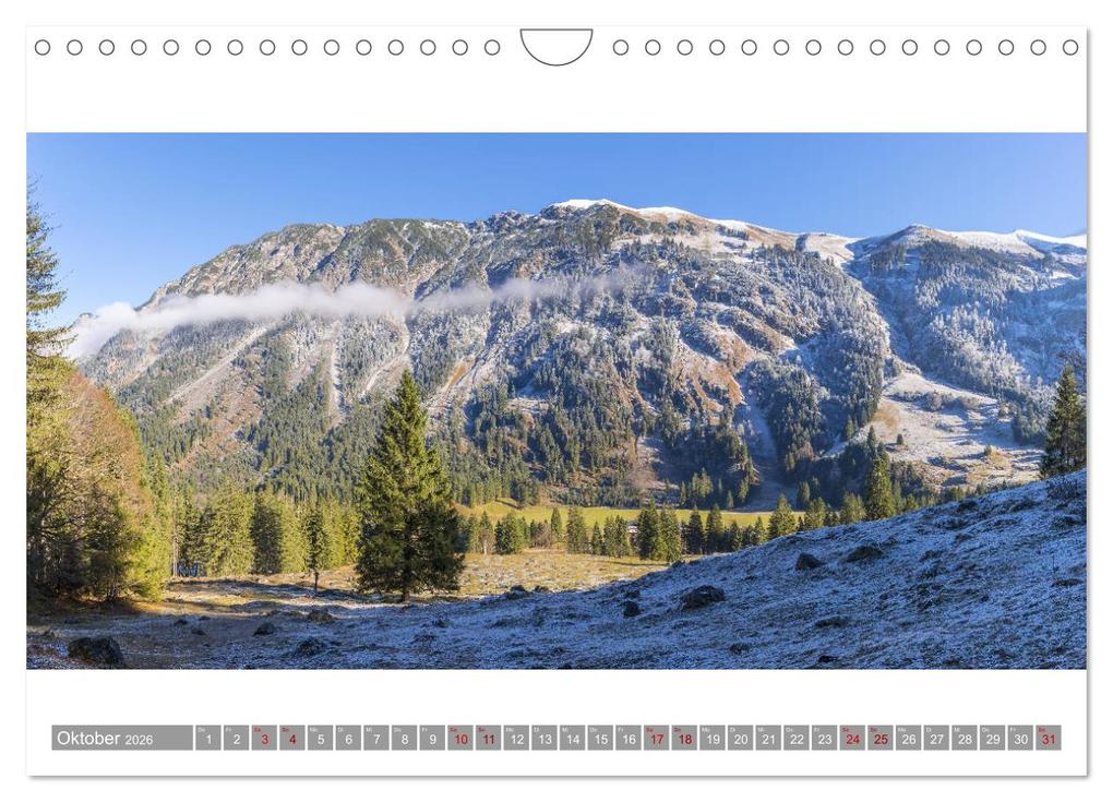 Weitere Ansicht: Oberallgäu Panorama (Wandkalender 2026 DIN A4 quer), CALVENDO Monatskalender | Walter G. Allgöwer, Calvendo