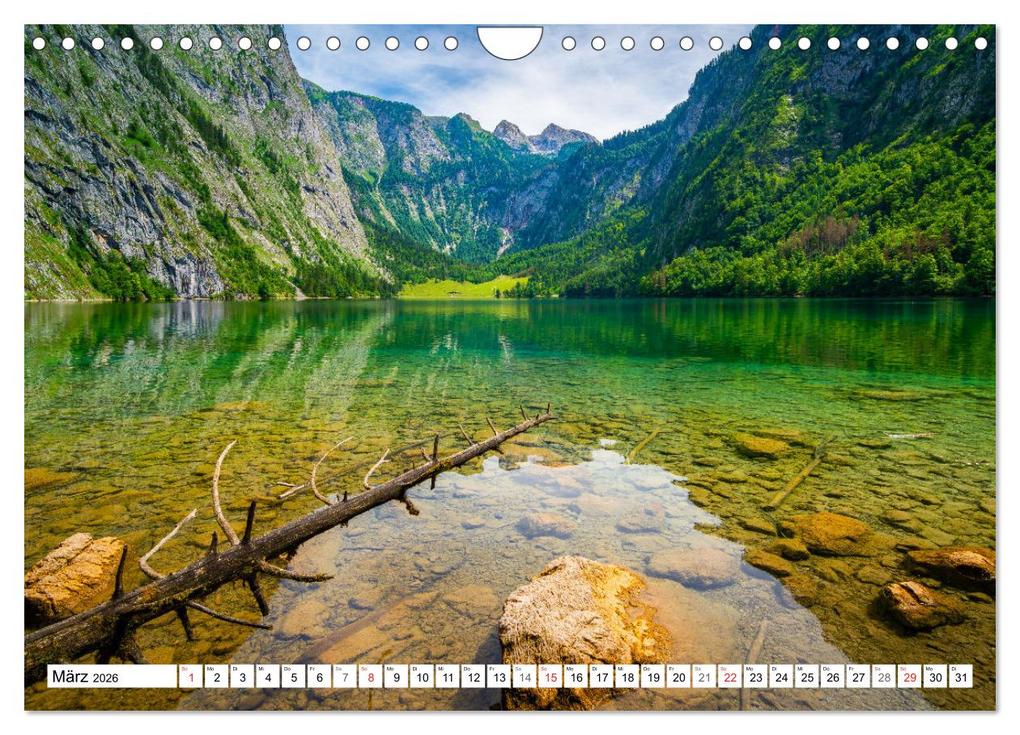 Weitere Ansicht: Ein Sommer in den Bayerischen Alpen (Wandkalender 2026 DIN A4 quer), CALVENDO Monatskalender | Martin Wasilewski, Calvendo