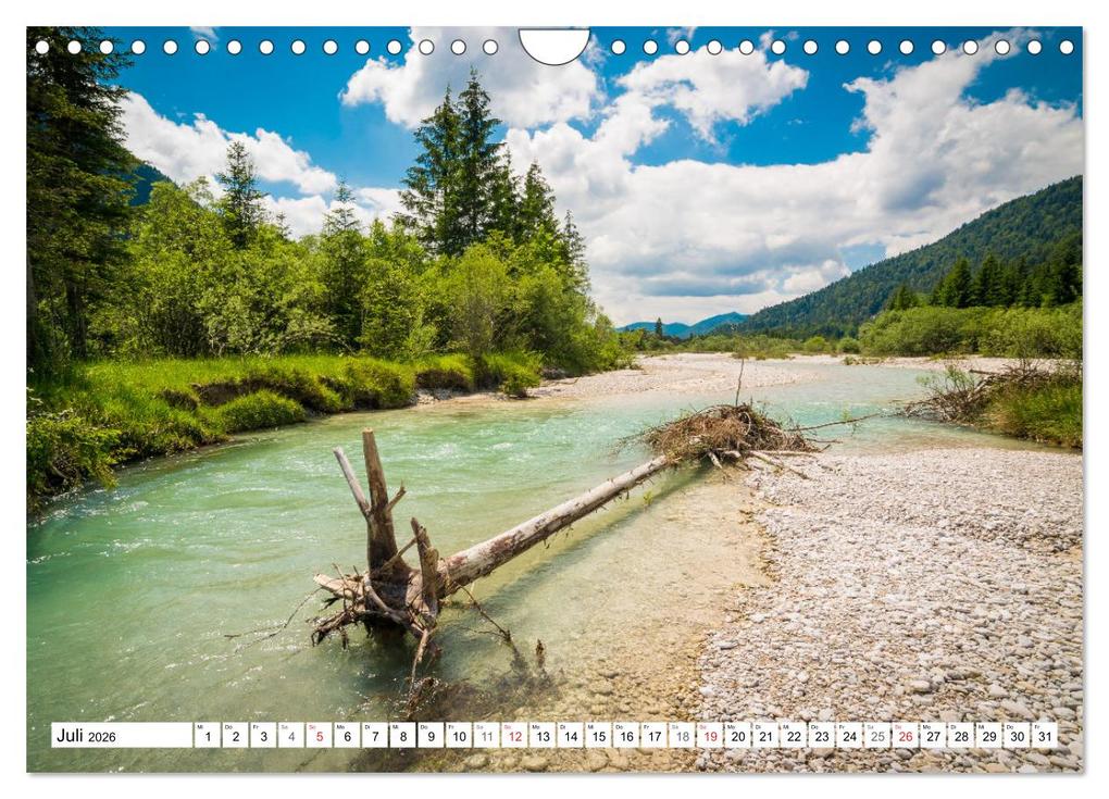 Weitere Ansicht: Ein Sommer in den Bayerischen Alpen (Wandkalender 2026 DIN A4 quer), CALVENDO Monatskalender | Martin Wasilewski, Calvendo