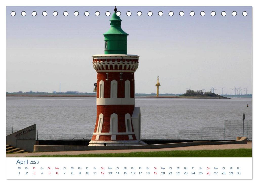 Weitere Ansicht: Bremerhaven 2026. Impressionen aus den Havenwelten (Tischkalender 2026 DIN A5 quer), CALVENDO Monatskalender | Steffani Lehmann, Calvendo
