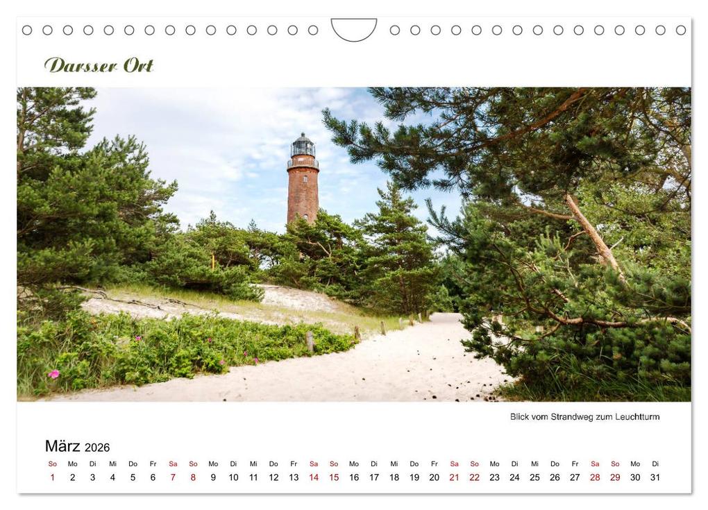 Weitere Ansicht: Panorama-Blick Fischland-Darss-Zingst (Wandkalender 2026 DIN A4 quer), CALVENDO Monatskalender | Andrea Dreegmeyer, Calvendo