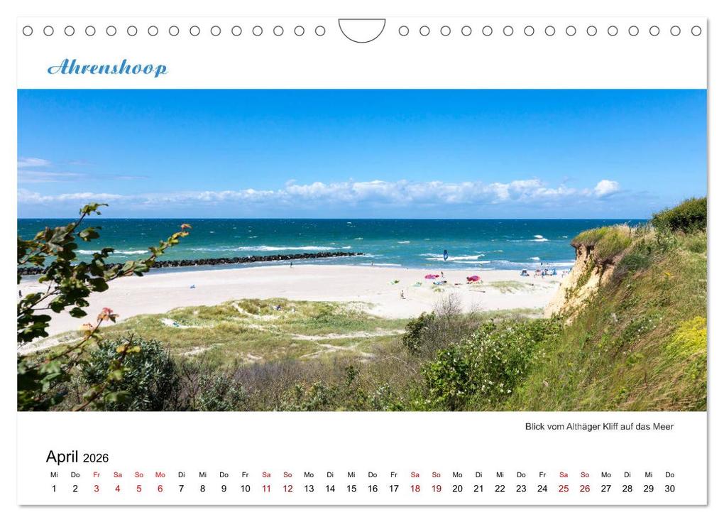 Weitere Ansicht: Panorama-Blick Fischland-Darss-Zingst (Wandkalender 2026 DIN A4 quer), CALVENDO Monatskalender | Andrea Dreegmeyer, Calvendo