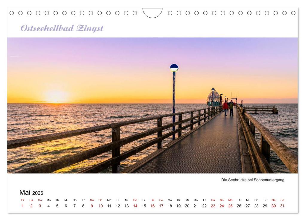 Weitere Ansicht: Panorama-Blick Fischland-Darss-Zingst (Wandkalender 2026 DIN A4 quer), CALVENDO Monatskalender | Andrea Dreegmeyer, Calvendo